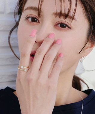 Tiaclasse パールロールリング ゴールド