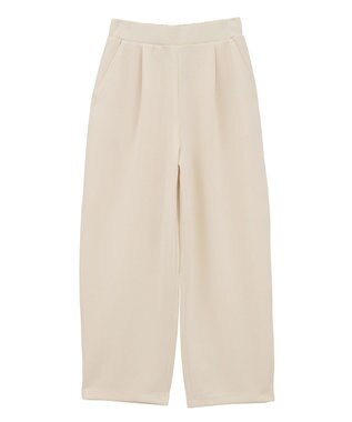 AMERICAN HOLIC フロントタックポンチカーブパンツ Ivory