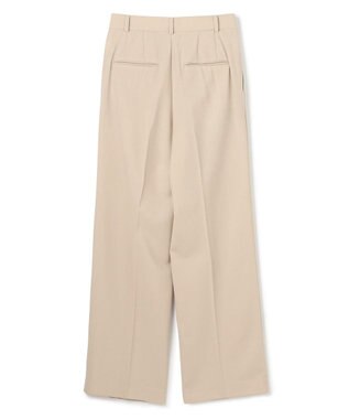 BEIGE， 【GISELe 6月号掲載】OREGANO / サマーウールタックワイドパンツ Taupe