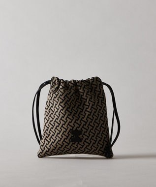 IACUCCI ≪BEST SELLER≫モノグランマ ポーチ JACQUARD/CERVO
