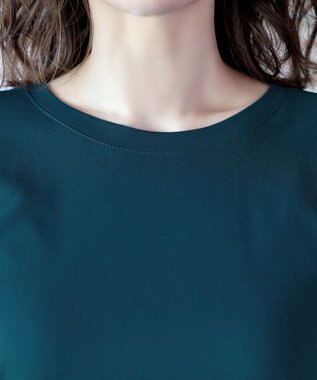 Tiaclasse 【洗える】脇タックポンチプルオーバー グリーン