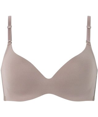 Wing ノンワイヤーブラ 【シンクロブラ】 動いてもズレにくい MB4015 ウイング／ワコール ダークブラウン