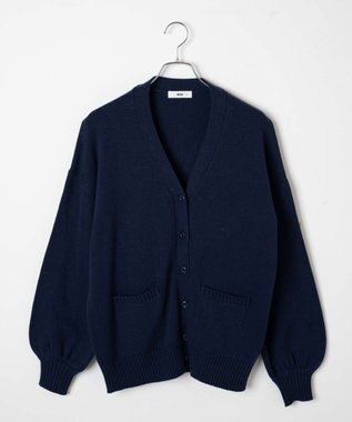 WEGO 【SCHOOL ITEM】ニットカーディガン ネイビー