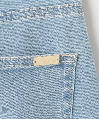 ANY SIS 【美Denimシリーズ】セミカーブワイド デニム ブリーチインディゴ