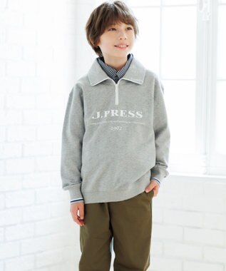 J.PRESS KIDS 【110-130cm】オックス チェックシャツ ネイビー系3
