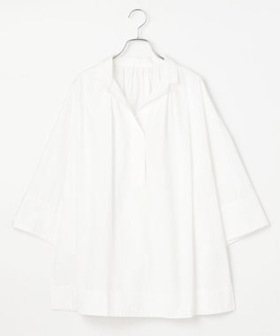 #Newans 【ANSWER for ヘルシーカジュアル】ワイドスリーブシャツ ホワイト系