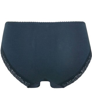 Wing ショーツ KB2060とペア 綿混素材（身生地部） やさしいはきごこち ナチュラルアップブラ はきこみ丈あさめ KF3360 ウイング／ワコール ダークブラウン