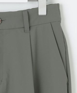 23区GOLF 【WOMEN】【接触冷感/UVケア/ストレッチ】タック テーパードパンツ カーキ系