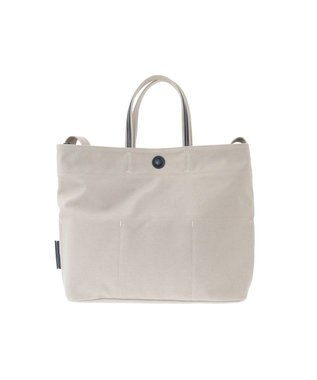 genten フルーツマーケット 2wayキャンバスバッグ グレー
