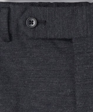 J.PRESS MEN 【ウォッシャブル可】アクティブウールジャージ スラックス グレー系