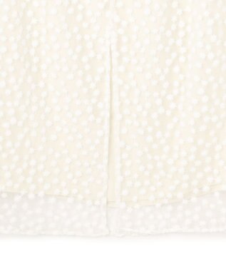 UNFILO L エンブロイダリー レーススカート エクリュ