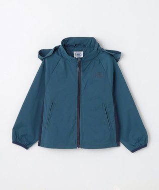 J.PRESS KIDS 【100-130cm】ポリエステルウェザークロス ブルゾン ダルブルー系