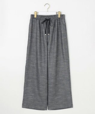 ANY SIS 【洗える】ラメキライージードロスト パンツ モノトーン