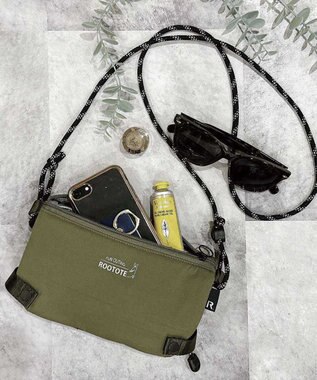 ROOTOTE 6425【簡易保冷】RT.サーモキーパー.サコッシュ-A 02：カーキ