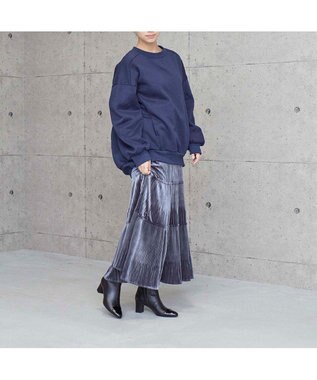 MODE ET JACOMO <MODE ET JACOMO>コンビデザインショートブーツ ブラックコンビ