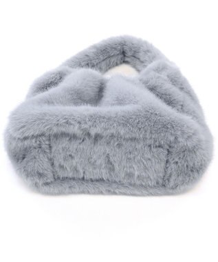 Tiaclasse 【安田美沙子さん着用】フェイクファーバック グレー