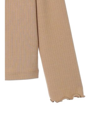 AMERICAN HOLIC 針抜きタートルプルオーバー Camel