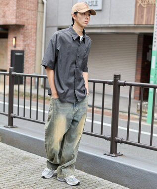 WEGO 【ユニセックス着用ITEM/吸収速乾】ピグメントDRYシャツ グレーその他