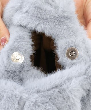 Tiaclasse 【安田美沙子さん着用】フェイクファーバック グレー