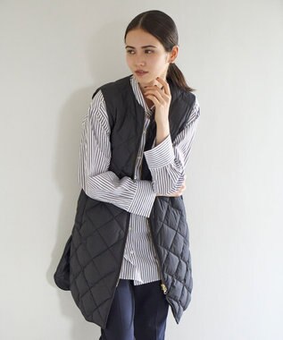 UNFILO 【TAION×UNFILO 】キルティングダウン ジレ ブラック