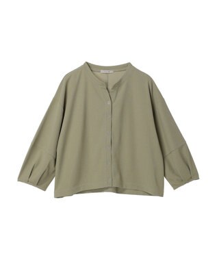 CRAFT STANDARD BOUTIQUE ランタン袖カーディガン Khaki