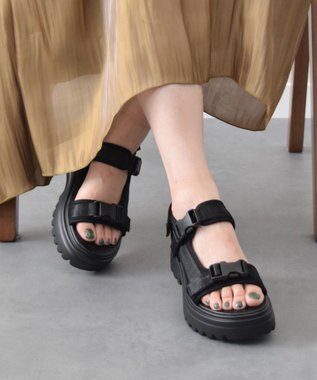 Bridget Birkin 【VINCULUM】厚底スポーツサンダル