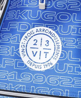 23区GOLF 【UNISEX】オリジナル変形ロゴ キャディバッグ スカイブルー系5