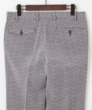 JOSEPH ABBOUD MOUNTAIN 【WEB限定・洗える・ストレッチ・防シワ・速乾】2WAYストレッチサッカー パンツ ライトグレー系