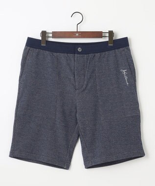 JOSEPH ABBOUD MOUNTAIN 【SPACE／UNISEX】オーガニックコットン使用 ヴィンテージインレー ショートパンツ ネイビー系