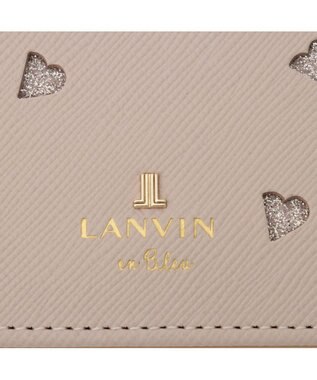LANVIN en Bleu リュクサンブールハート パスケース ペールピンク