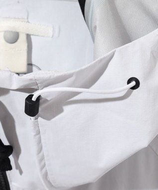 JOSEPH ABBOUD MOUNTAIN 【軽量/撥水/防風/透湿/ライナードッキング対応】ウルトラフライナイロン マウンテンシェルパーカー ホワイト系