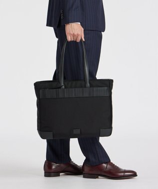 Paul Smith シャドーストライプ トートバッグ ブラック
