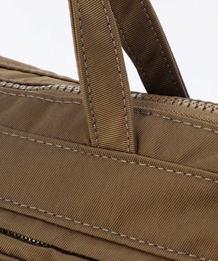 LA BAGAGERIE 【MONICA】サイドジップ2WAYトートバッグ カーキ