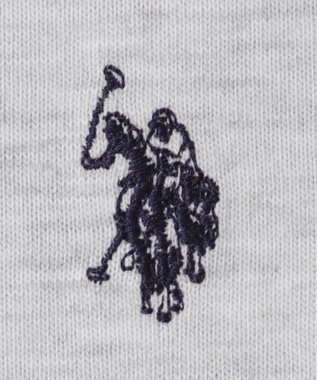 WEGO 【ユニセックス着用ITEM/MLサイズ展開】別注USPOLO　ヘビーウェイトポロT グレーその他