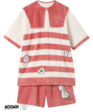 une nana cool 【ムーミン】MOOMIN × une nana ccol　プルオーバー&ハーフパンツセット RE