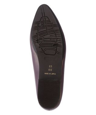 ASICS WALKING ランウォーク レディース 2E 1.5cmヒール レッド系