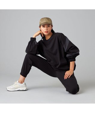 Chacott Chacott BALANCE ダンサーズタフタプルオーバー ブラック