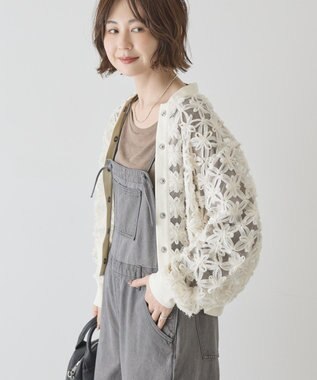 AMERICAN HOLIC アートレースカーディガン