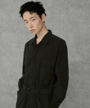 WEGO 【ユニセックス着用ITEM】ジャンプスーツ ブラック