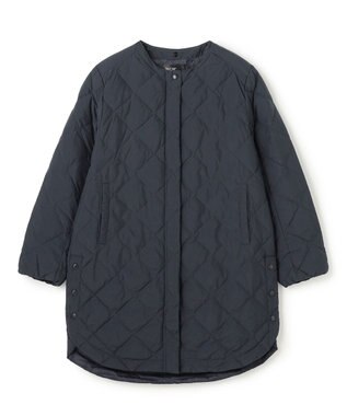 UNFILO 【自宅で洗濯OK / 軽量で暖かい】TAIONコラボ 2WAY キルティングダウン ネイビー