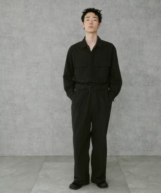 WEGO 【ユニセックス着用ITEM】ジャンプスーツ ブラック