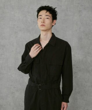 WEGO 【ユニセックス着用ITEM】ジャンプスーツ ブラック