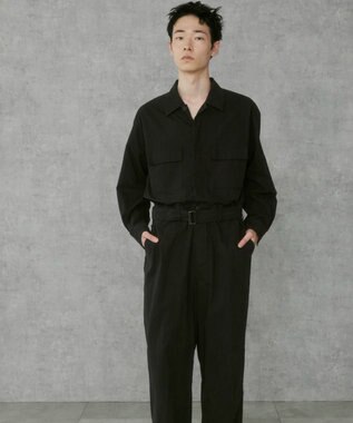WEGO 【ユニセックス着用ITEM】ジャンプスーツ ブラック