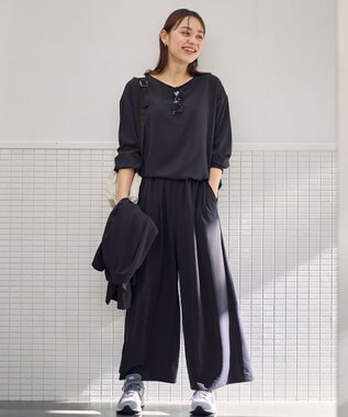 ANY 涼やかDRYブラウス スレート