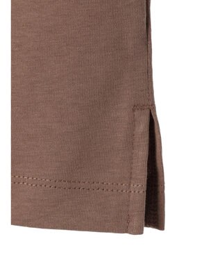 Green Parks フラワーフォトコンパクトプルオーバー Beige