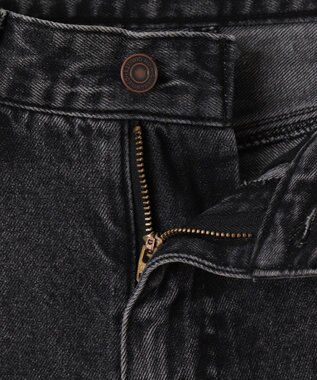 WEGO リボンストレートデニムパンツ ブラックその他