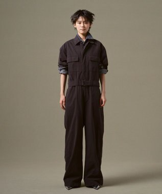 WEGO 【ユニセックス着用ITEM】ジャンプスーツ ブラック