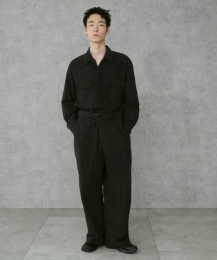 WEGO 【ユニセックス着用ITEM】ジャンプスーツ ブラック