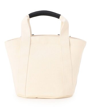 TOCCA 【八木アリサさん着用】TRILL TRIM CANVASTOTE キャンバストートバッグ アイボリー系