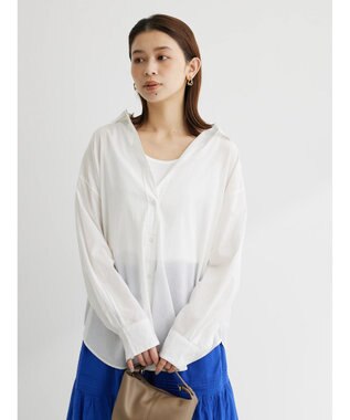 Green Parks ローンオーバーシャツ Off White